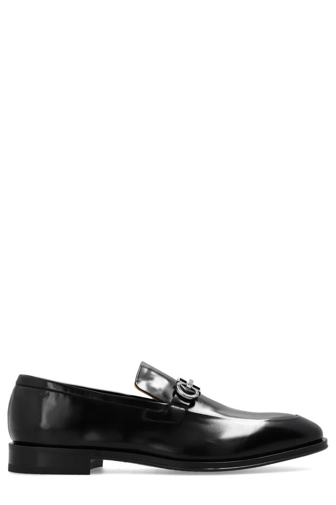 商品Salvatore Ferragamo|Ferragamo Gancini Slip-On Loafers,价格¥4521,第1张图片