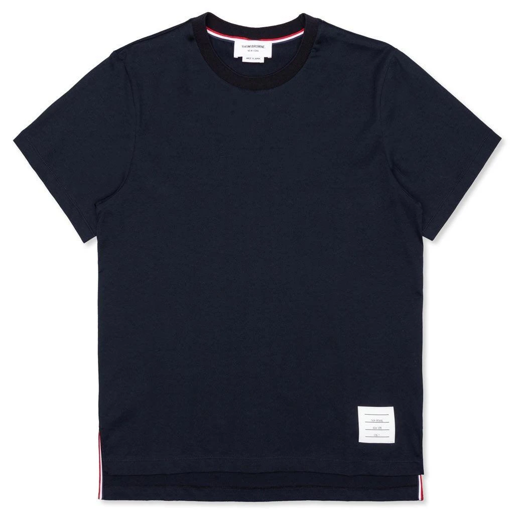 商品Thom Browne|Relaxed Fit S/S Tee - Navy,价格¥2210,第1张图片