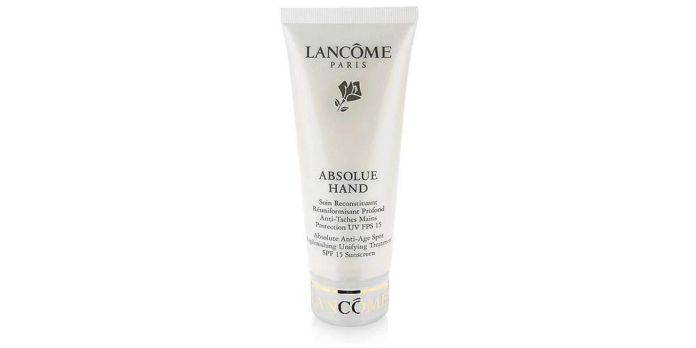 商品Lancôme|Absolue Hand Absolute Anti-Age Spot Replenishing Unifying Treatment SPF 15 3.4 oz.,价格¥389,第1张图片详细描述