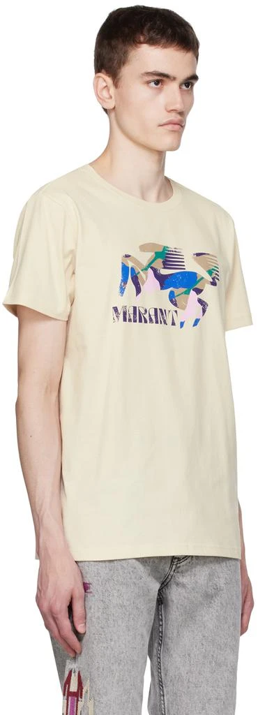 商品Isabel Marant|Beige Zafferh T-Shirt,价格¥638,第2张图片详细描述