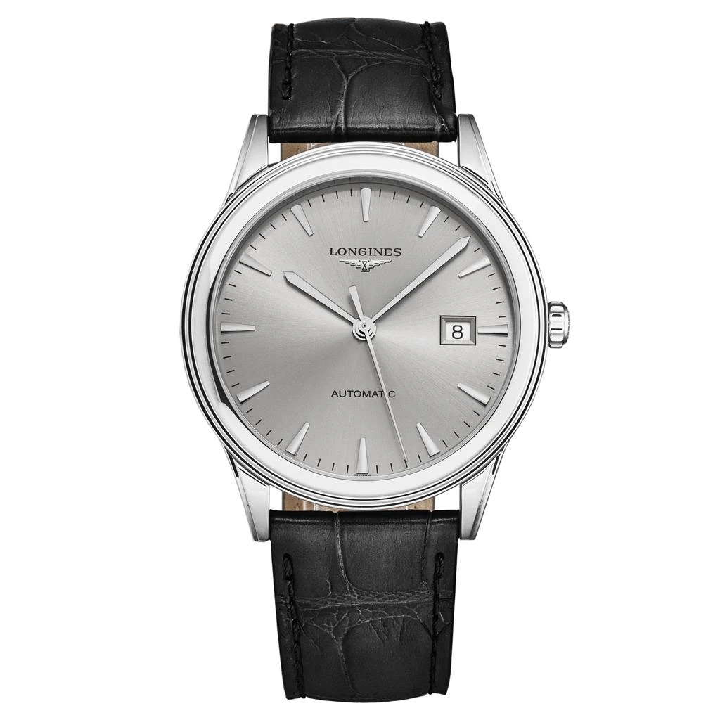 商品Longines|Longines Flagship Automatic Silver Dial Mens Watch L4.984.4.72.2,价格¥7064,第1张图片