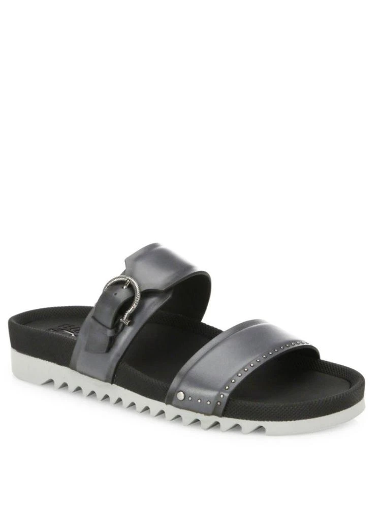 商品Salvatore Ferragamo|Fabiano Leather Studded Sandals,价格¥3711,第1张图片