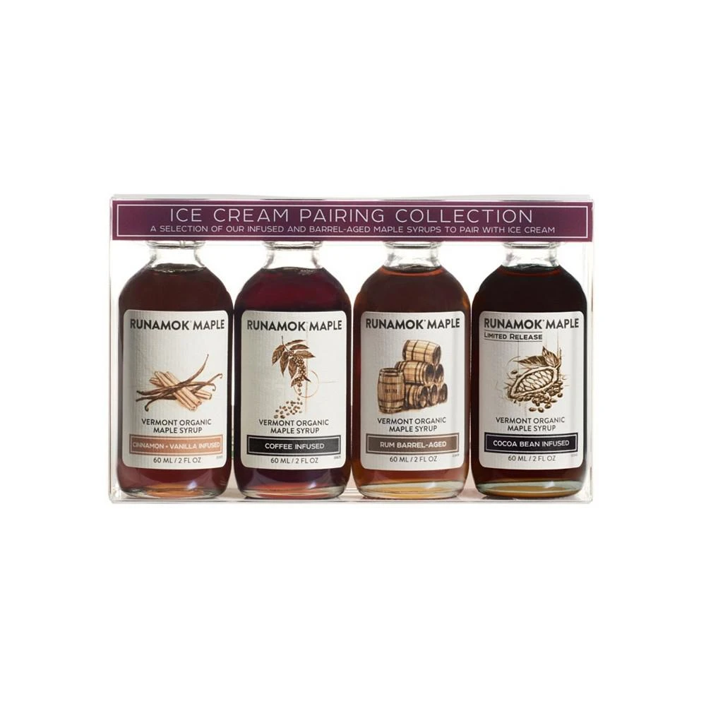 商品Runamok Maple|Maple Syrup 4-Piece Ice Cream Pairing Collection,价格¥150,第1张图片