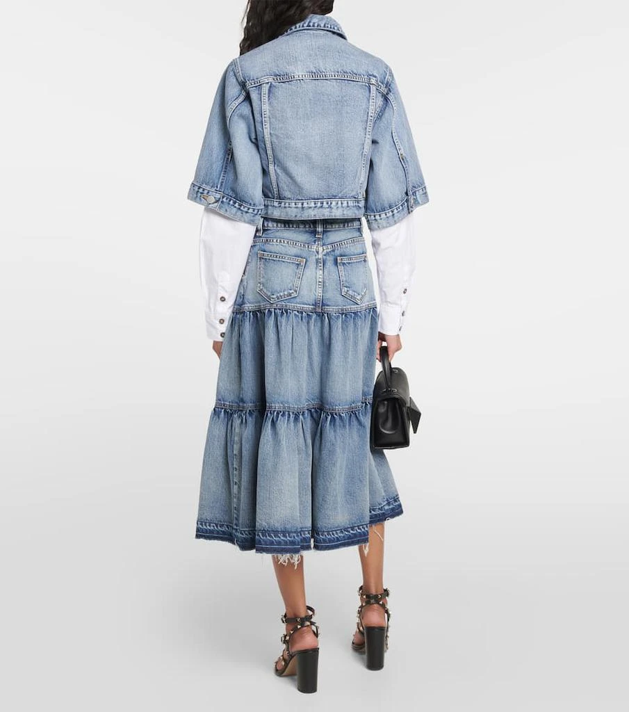 商品RED Valentino|短款牛仔夹克,价格¥6951,第3张图片详细描述