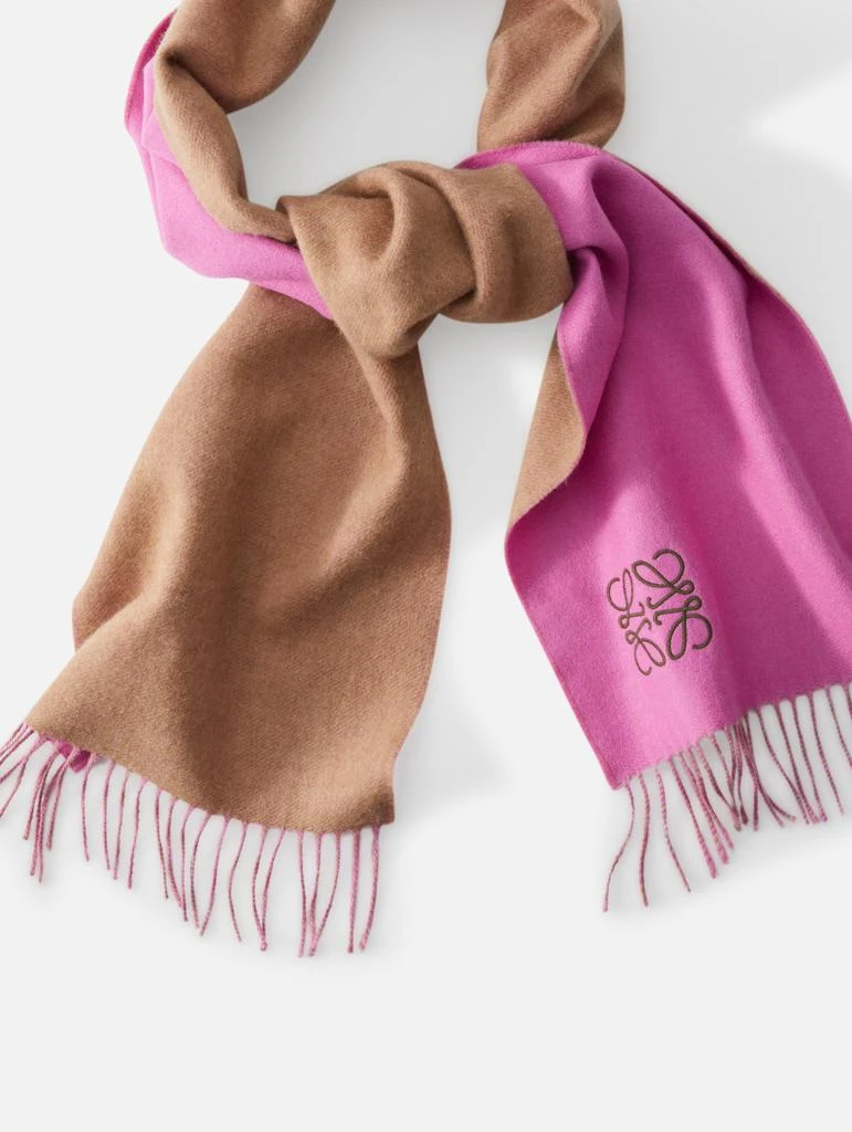 商品Loewe|Bicolor Scarf,价格¥2672,第3张图片详细描述