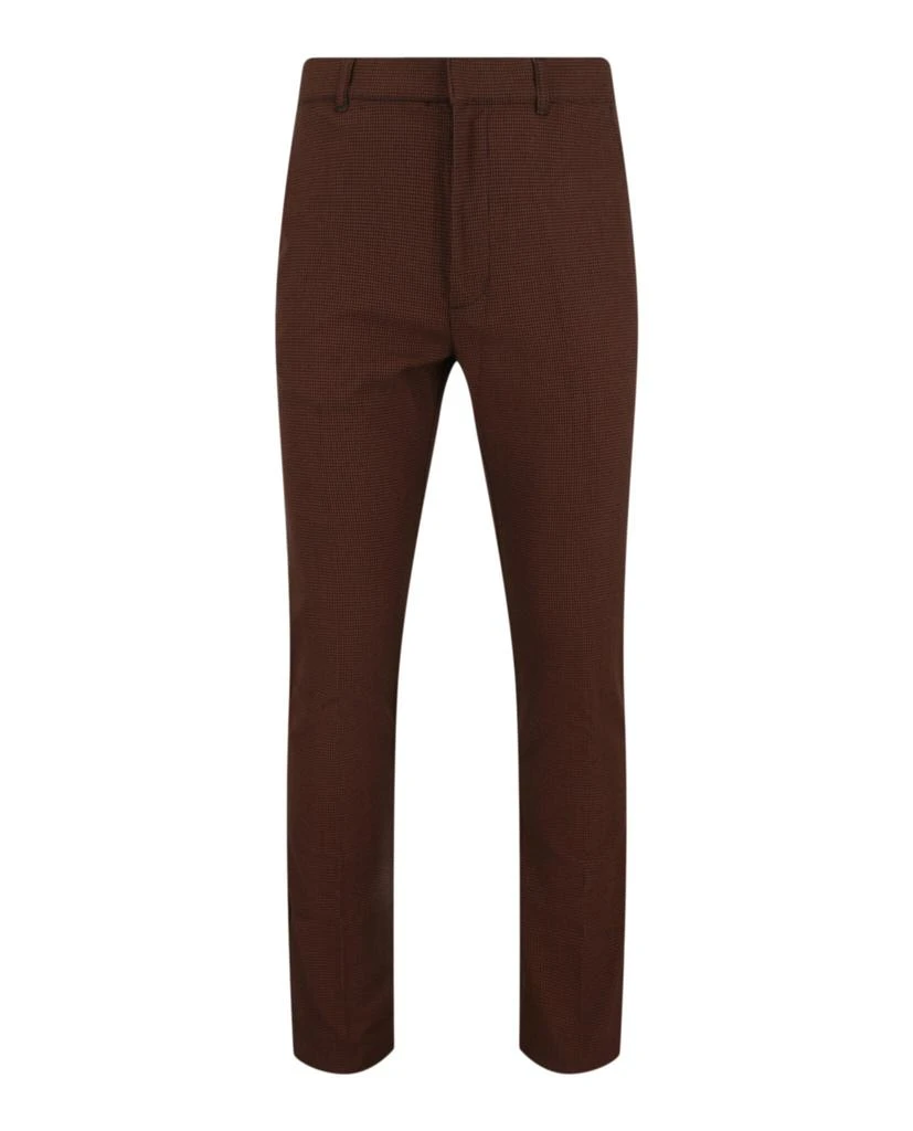 商品Bottega Veneta|Plaid Printed Trousers,价格¥1181,第1张图片