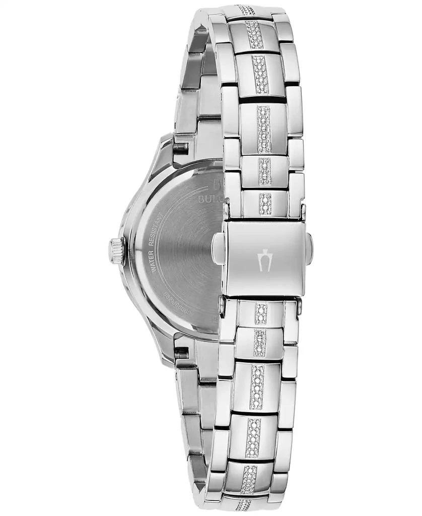 商品Bulova|Women's Phantom Crystal Stainless Steel Bracelet Watch 31mm,价格¥2435,第3张图片详细描述