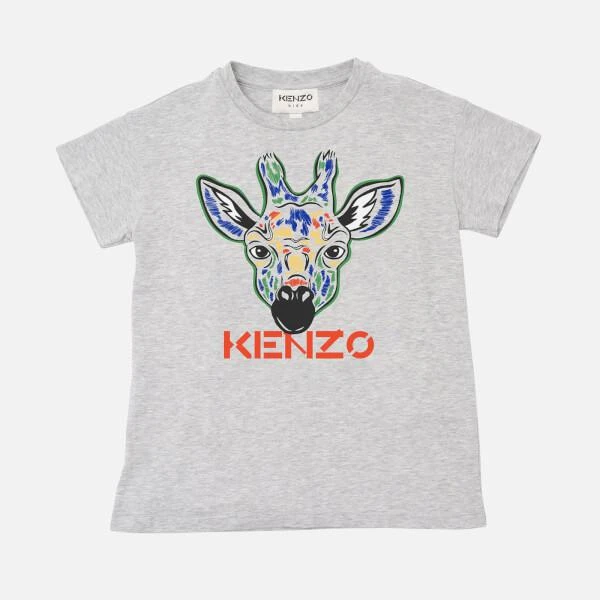 商品Kenzo|KENZO Boys' Giraffe Cotton-Jersey T-Shirt,价格¥306,第1张图片详细描述