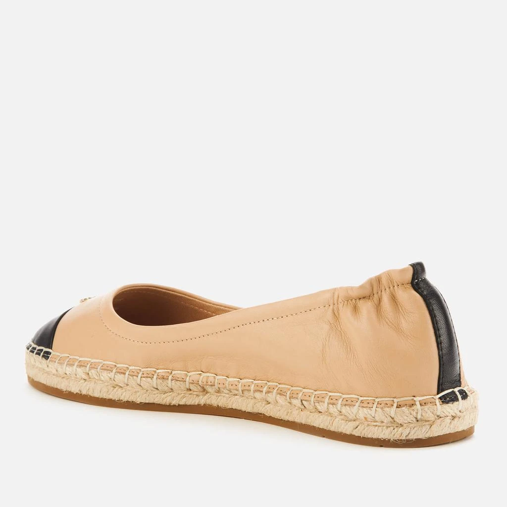 商品Coach|COACH WOMEN'S CAMRYN LEATHER ESPADRILLES - BLACK/BEACHWOOD,价格¥563,第2张图片详细描述