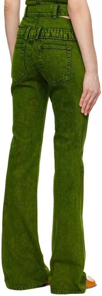 商品ANDERSSON BELL|Green Joan Double Waist Jeans,价格¥1378,第3张图片详细描述