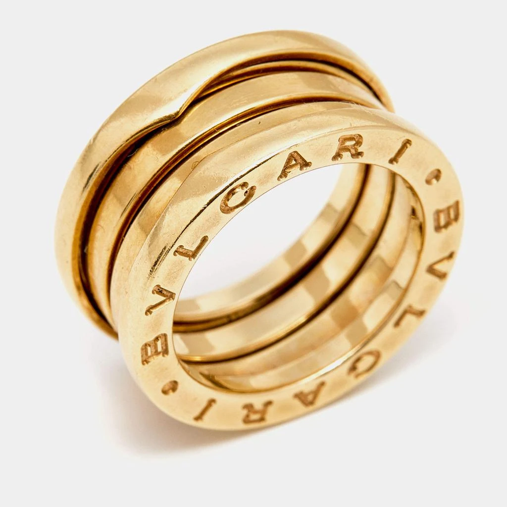 商品[二手商品] BVLGARI|Bvlgari B.Zero1 18k Yellow Gold 3 Band Ring Size 47,价格¥5518,第1张图片