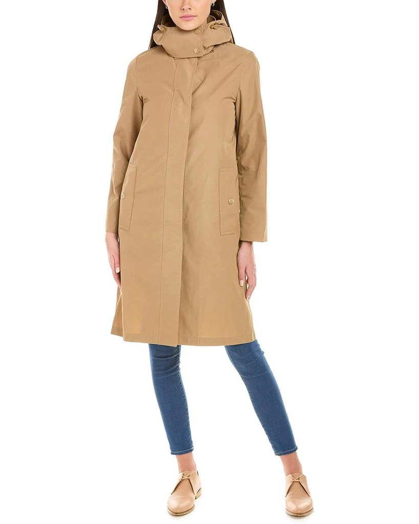 商品Burberry|Burberry Detachable Hood Car Coat,价格¥6993,第3张图片详细描述