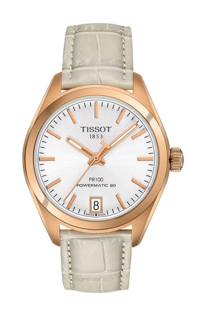 商品Tissot|Women's PR 100 Powermatic 80 Watch, 33mm,价格¥1969,第1张图片