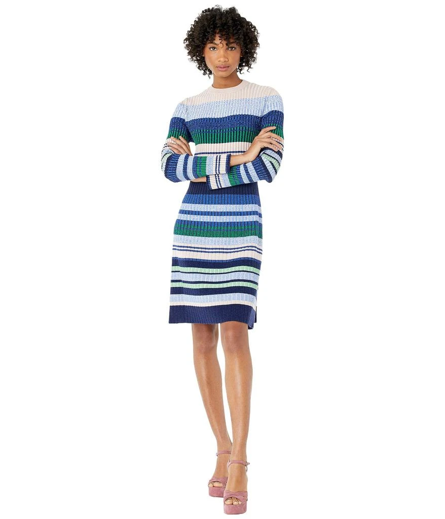 商品Max Mara|Pau Knitted Striped Dress,价格¥2220,第1张图片