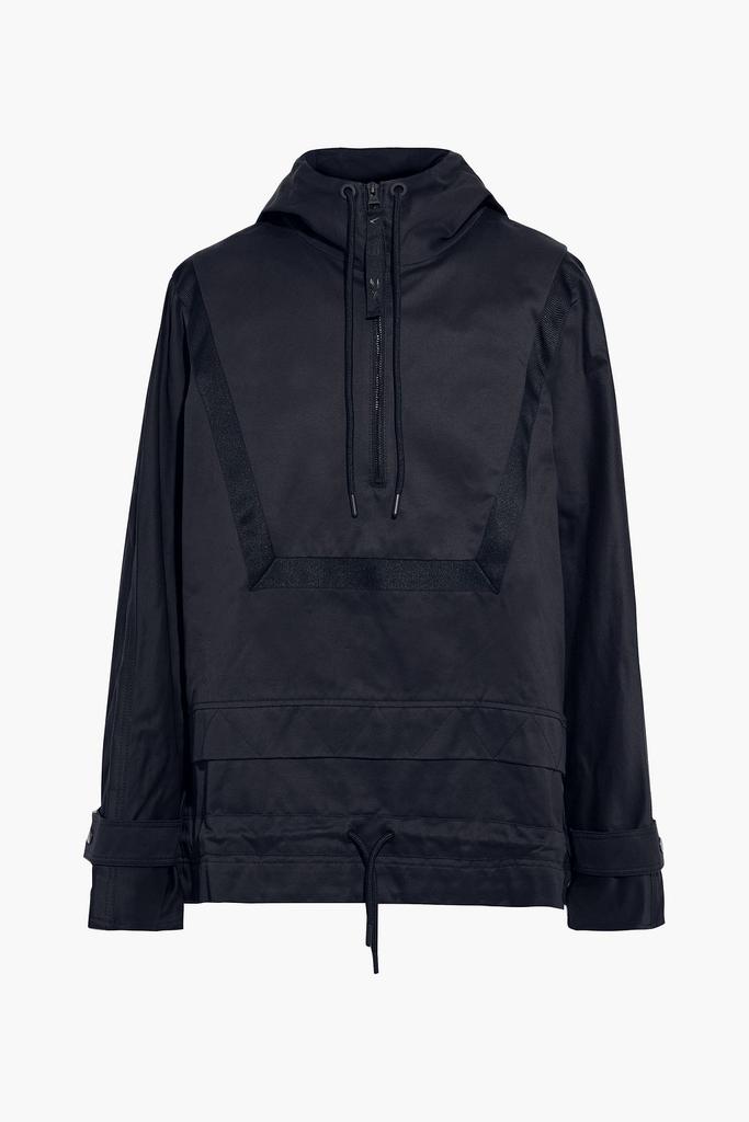 Grosgrain-trimmed cotton-twill hooded jacket商品第3张图片规格展示