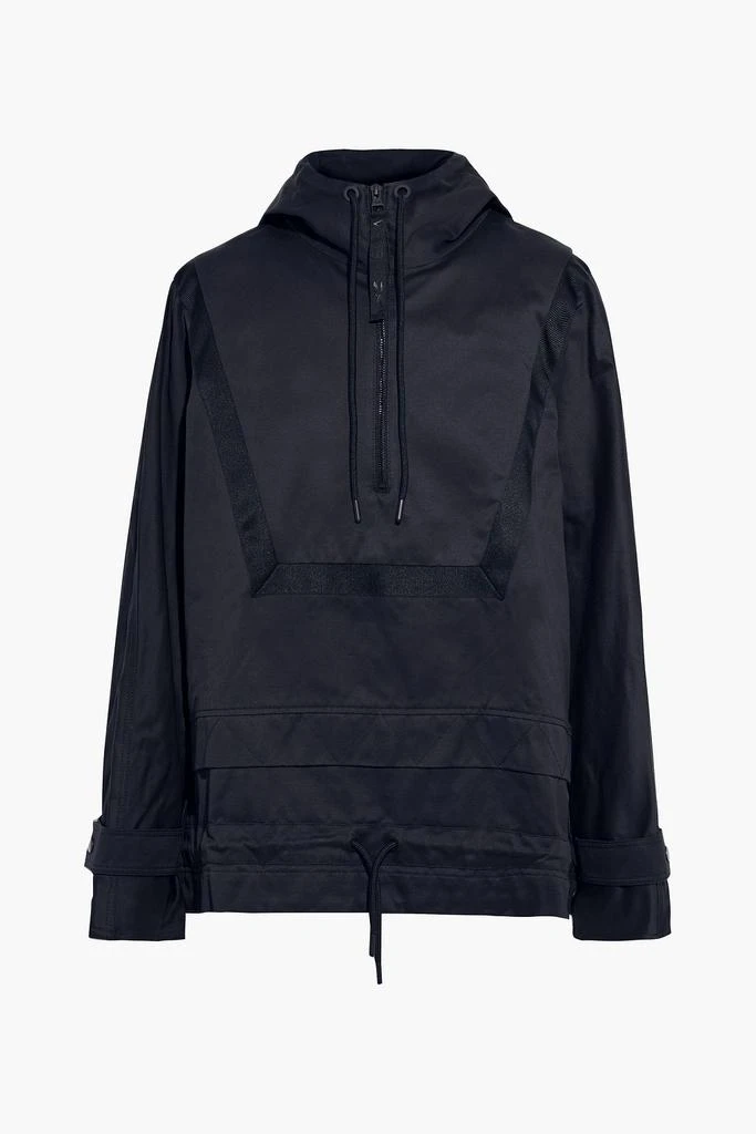 商品Reebok|Grosgrain-trimmed cotton-twill hooded jacket,价格¥600,第3张图片详细描述