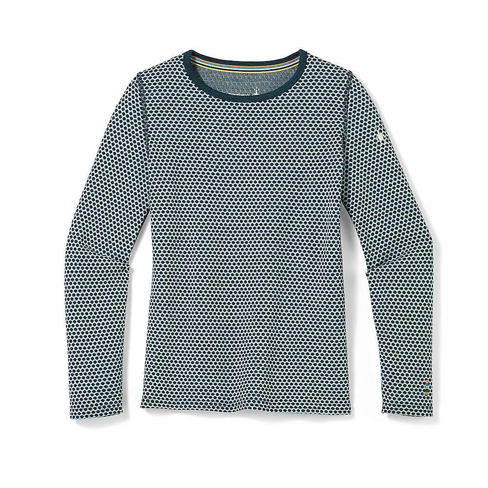 商品SmartWool|Kids' Classic Thermal Merino Base Layer Pattern Crew,价格¥315,第1张图片