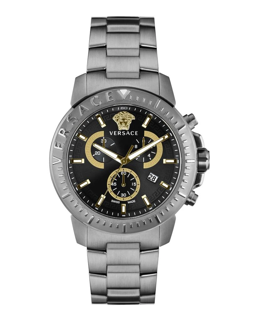 商品Versace|New Chrono Chronograph Watch,价格¥4247,第1张图片