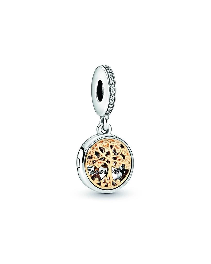 商品PANDORA|Pandora Moments 14K & Silver CZ Family Charm,价格¥593,第1张图片