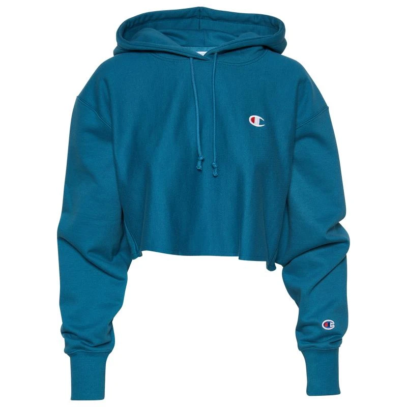 商品CHAMPION|Champion Reverse Weave Cropped Cut Off Hoodie - Women's,价格¥304,第1张图片