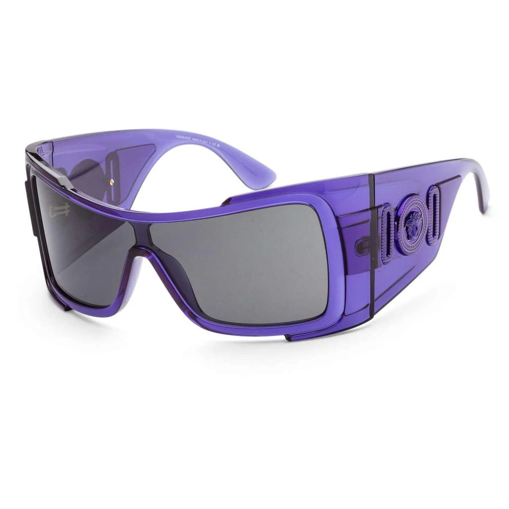 商品Versace|Versace Women's Purple Irregular Sunglasses,价格¥806,第1张图片