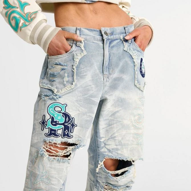 Women's Smoke Rise Alex Wide-Leg Rigid Denim Pants 商品