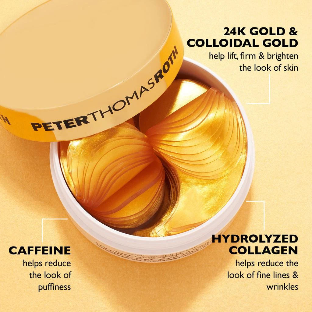 商品Peter Thomas Roth|24K黄金眼膜 60片,价格¥570,第4张图片详细描述