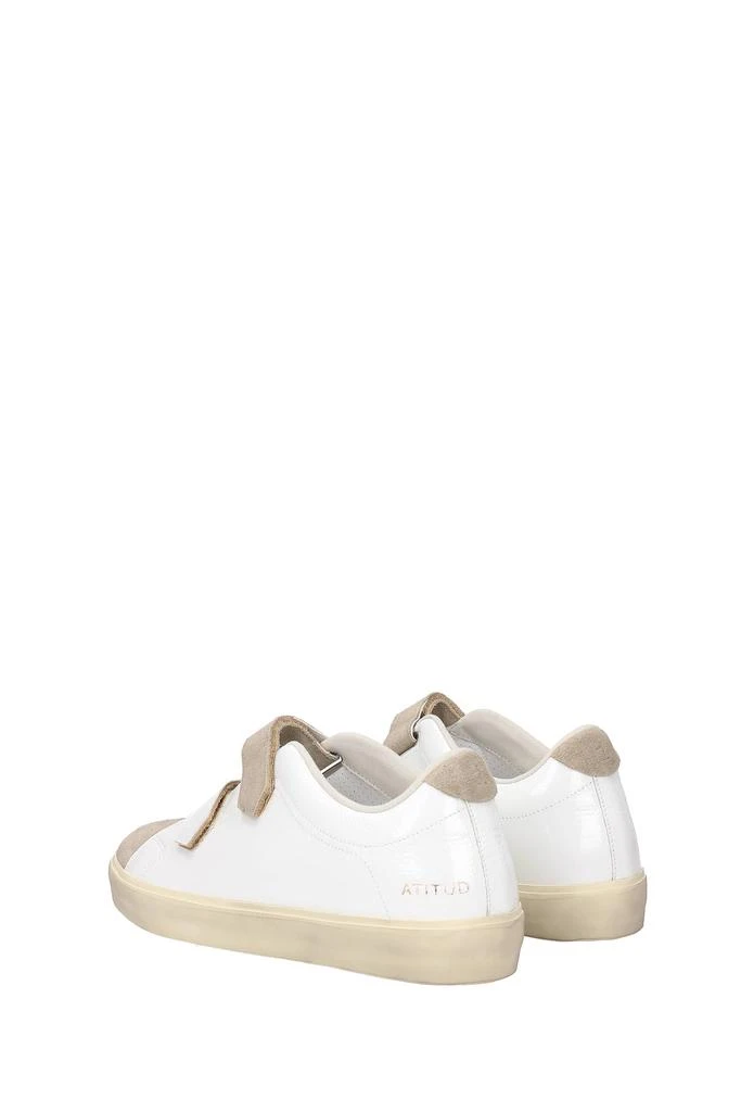 商品LEATHER CROWN|Sneakers atitud Patent Leather White,价格¥1086,第4张图片详细描述