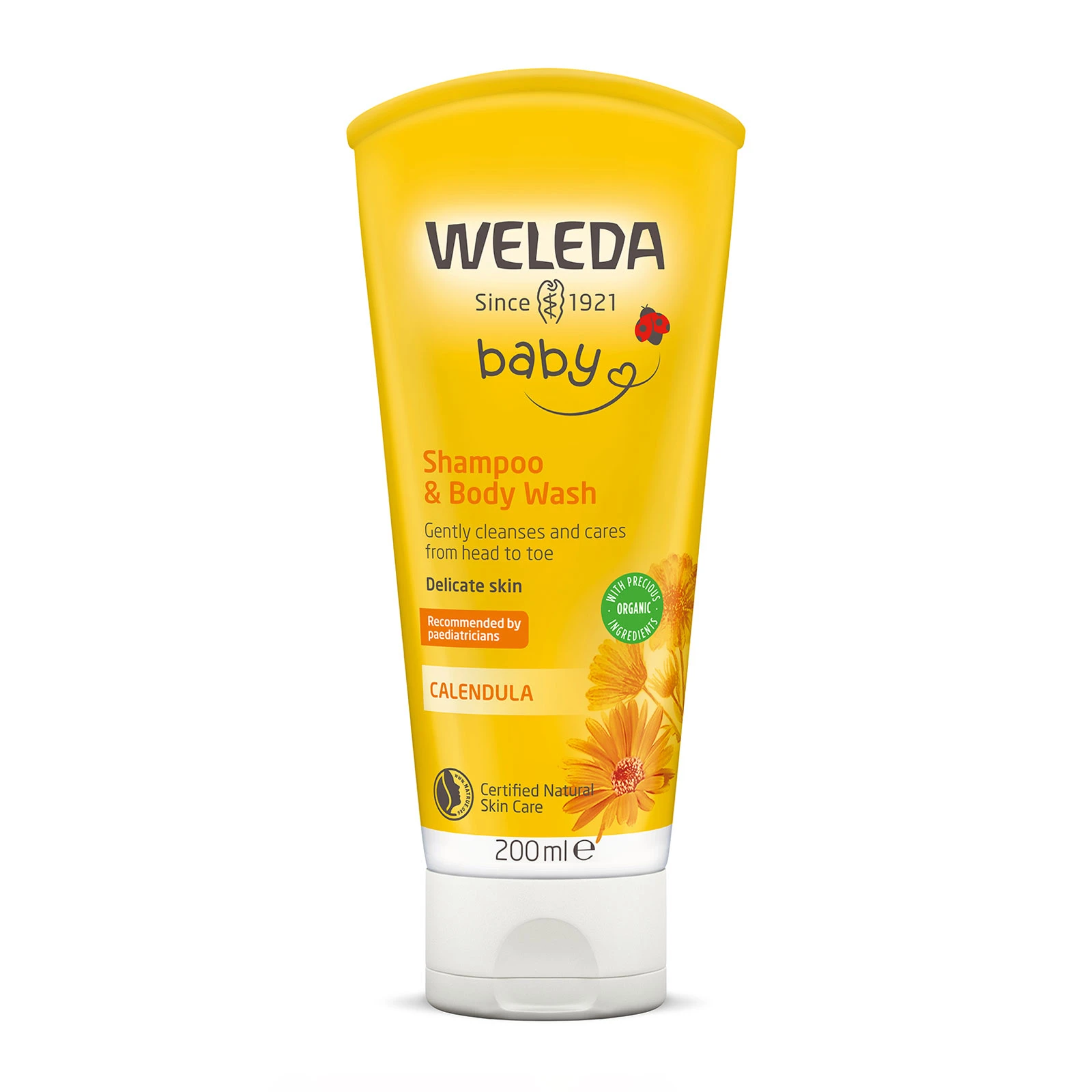 商品Weleda|Weleda 维蕾德 金盏花婴儿洗发沐浴二合一 200ml,价格¥86,第1张图片