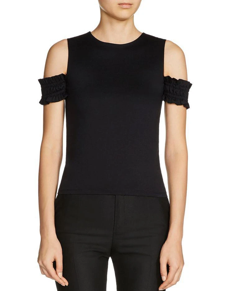 商品Maje|Trina Cold-Shoulder Top,价格¥352,第1张图片
