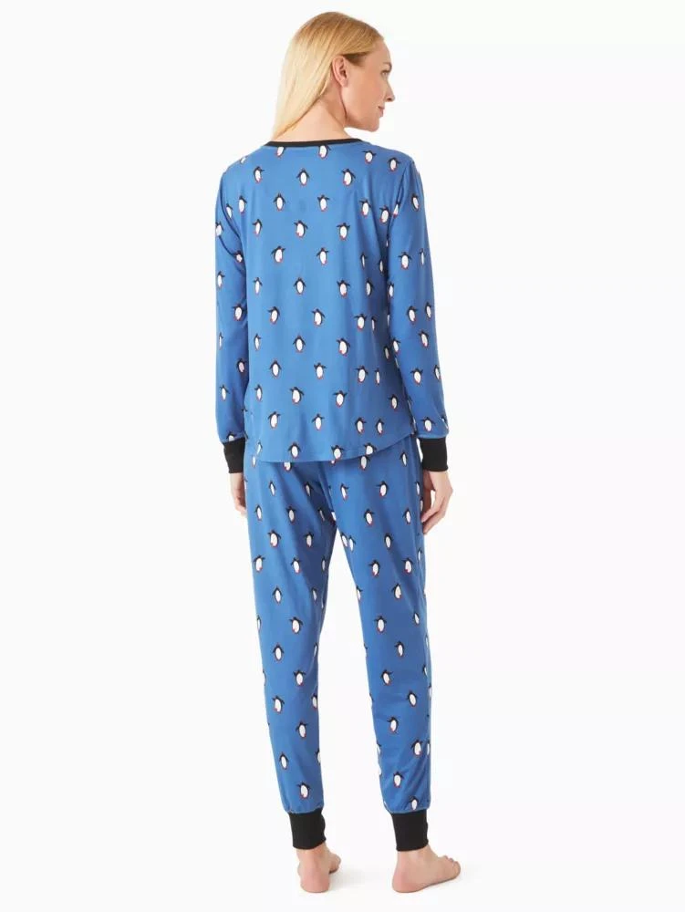 商品Kate Spade|Henley Holiday Pajama Set,价格¥519,第2张图片详细描述