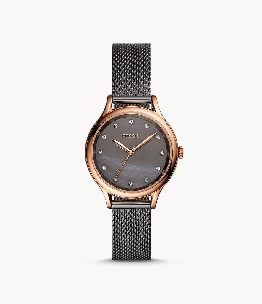 Fossil Women's Laney Three-Hand, Rose Gold-Tone Stainless Steel Watch商品第1张图片规格展示