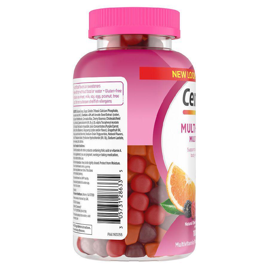 商品Centrum|女性美容复合维生素软糖 樱桃/浆果/橙子口味,价格¥157,第6张图片详细描述