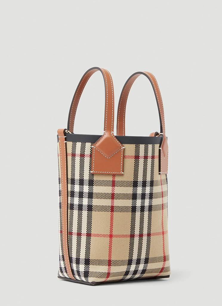 商品Burberry|London Check Tote Bag,价格¥4781,第3张图片详细描述