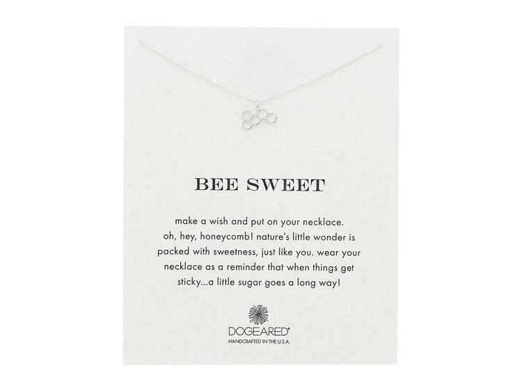 商品Dogeared|Bee Sweet Honeycomb Reminder Necklace,价格¥345,第1张图片