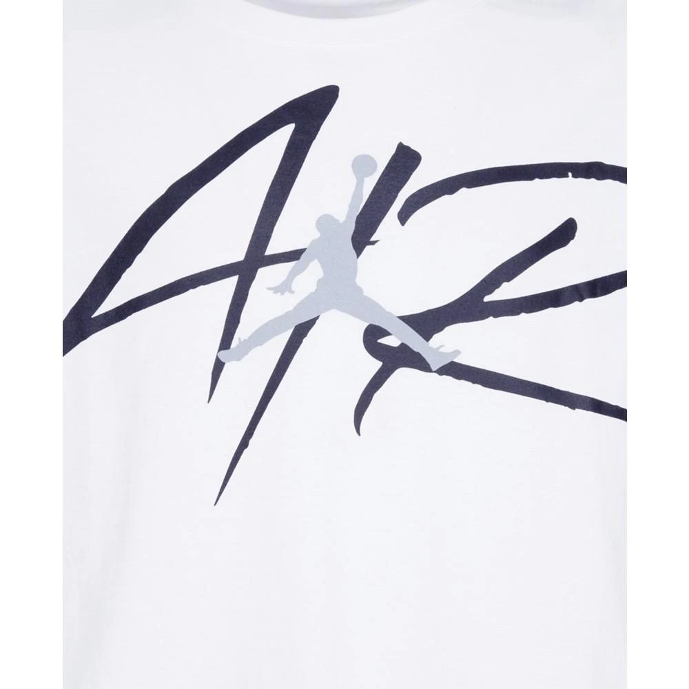 商品Jordan|Big Girls Signature Air Short Sleeve T-shirt,价格¥113,第3张图片详细描述