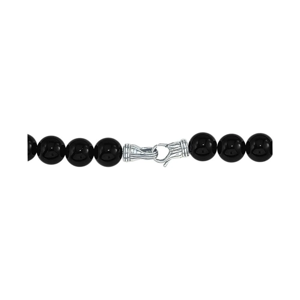 商品Esquire Men's Jewelry|Onyx (8mm) 30" Necklace, Created for Macy's,价格¥1853,第2张图片详细描述