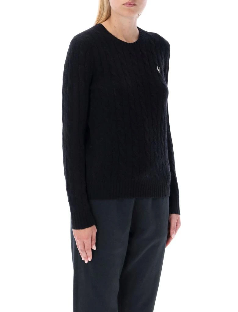 商品Ralph Lauren|Polo Ralph Lauren Pony Embroidered Cable-Knitted Jumper,价格¥1357,第2张图片详细描述