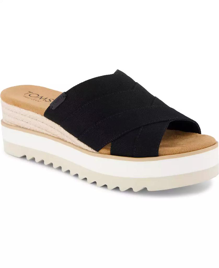 Women's Diana Crossover Mule Wedge Sandal image 2