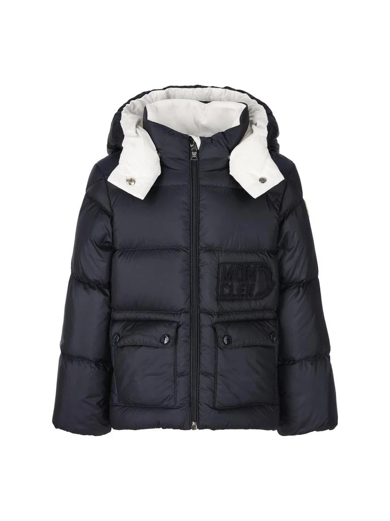 商品Moncler|Moncler Enfant Abbaye Logo Patch Down Jacket,价格¥2782,第1张图片