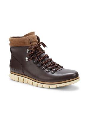 Zerogrand Leather Ankle Boots商品第2张图片规格展示