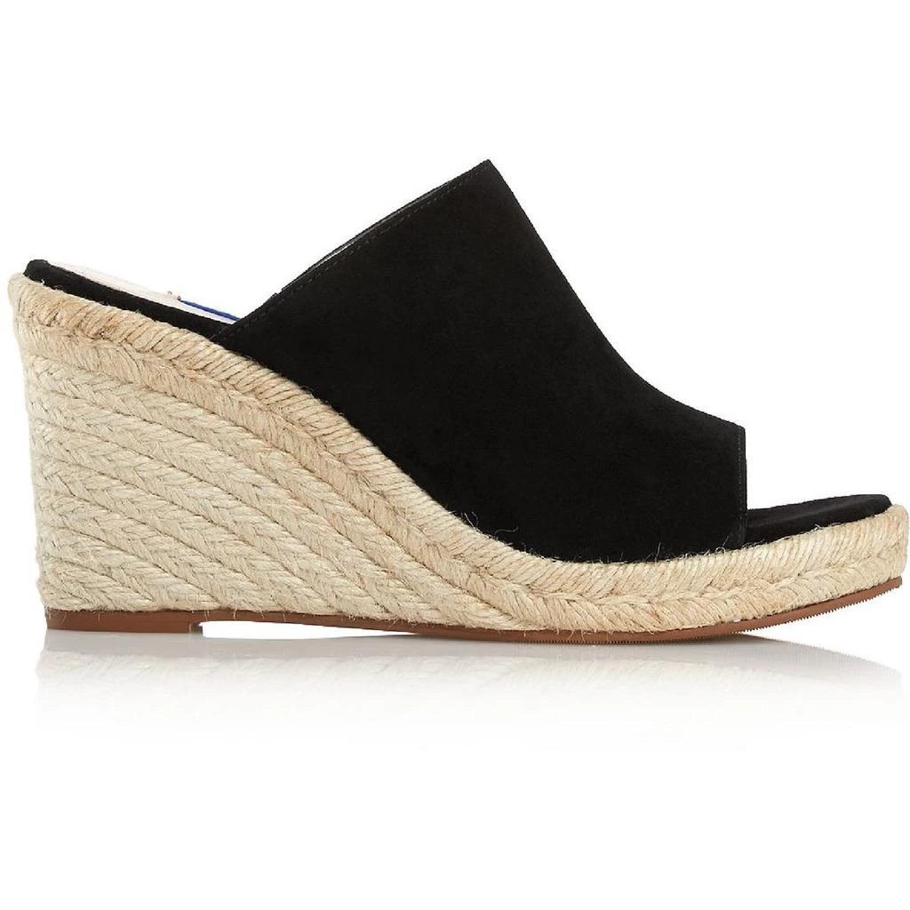 商品Stuart Weitzman|Stuart Weitzman Womens Marabella Suede Mule Wedge Sandals,价格¥429,第3张图片详细描述