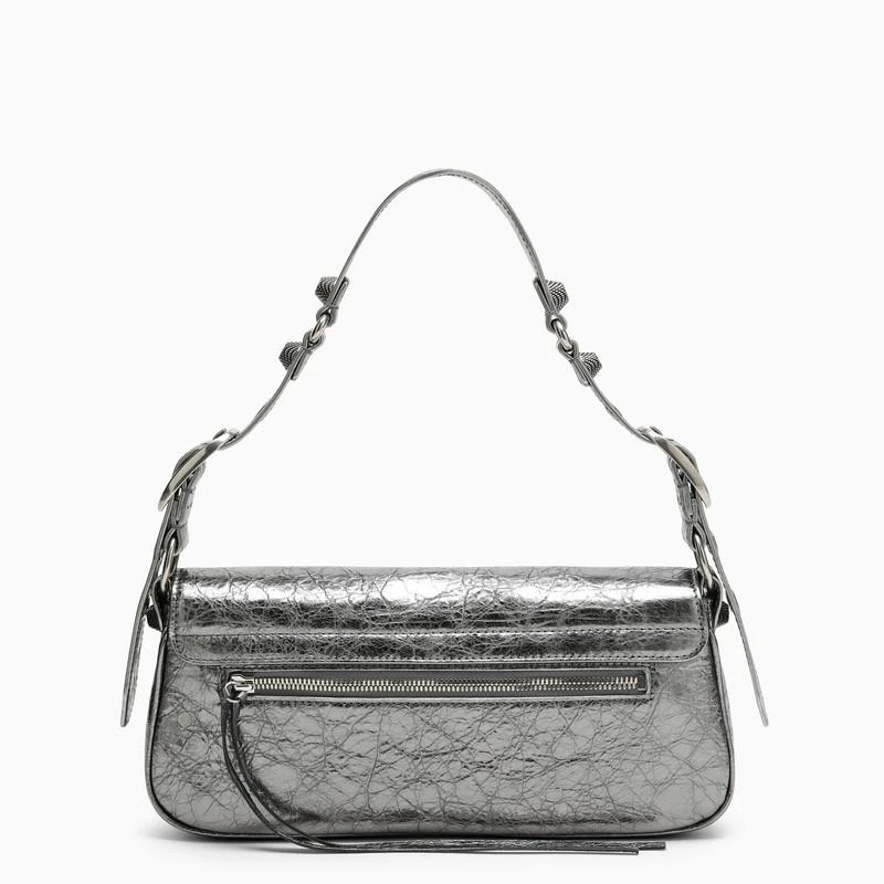 商品Balenciaga|Le Cagole Sling bag small silver,价格¥13128,第4张图片详细描述