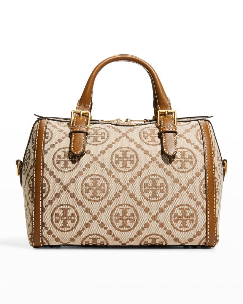 商品Tory Burch|T Monogram Jacquard Top-Handle Barrel Bag,价格¥3581,第1张图片