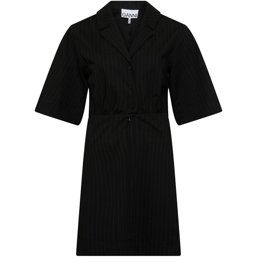 商品Ganni|短款连衣裙,价格¥1442,第1张图片