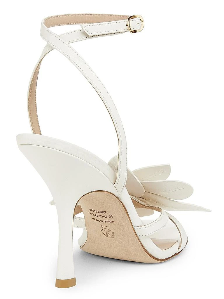 商品Stuart Weitzman|Paradise 100MM Nappa Leather Sandals,价格¥2333,第3张图片详细描述