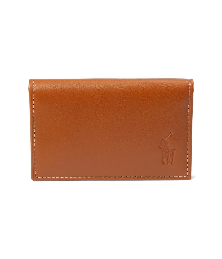 商品Ralph Lauren|Burnished Slim Card Case w/ ID,价格¥367,第1张图片