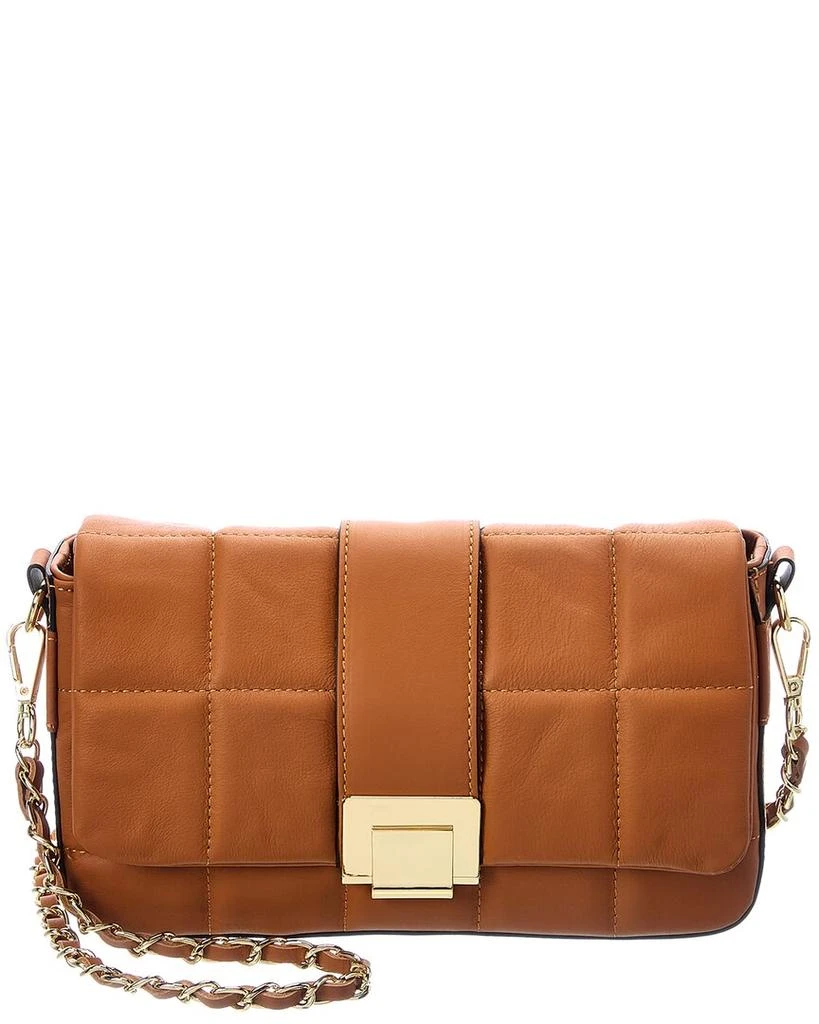 商品Italian Leather|Italian Leather Shoulder Bag,价格¥788,第1张图片