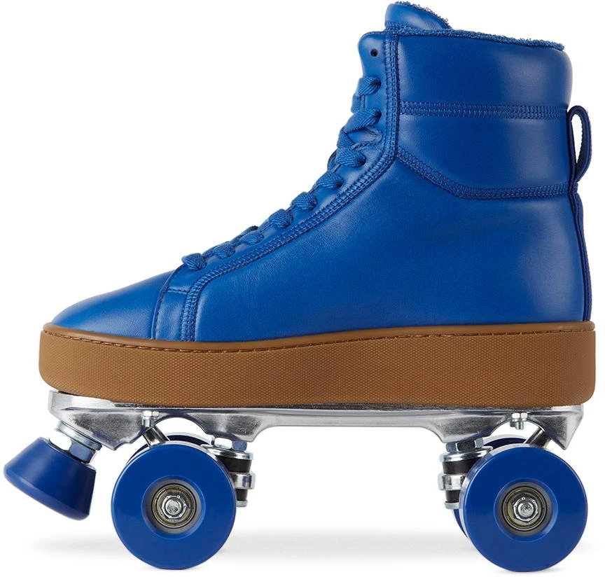 商品Bottega Veneta|Blue Quilt Roller Skates,价格¥15761,第2张图片详细描述
