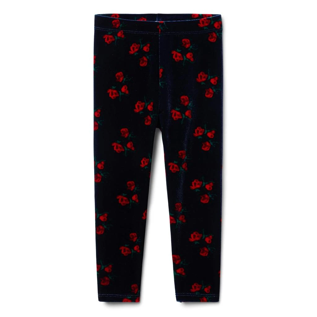 商品Janie and Jack|Flower Velour Leggings (Toddler/Little Kids/Big Kids),价格¥221,第1张图片